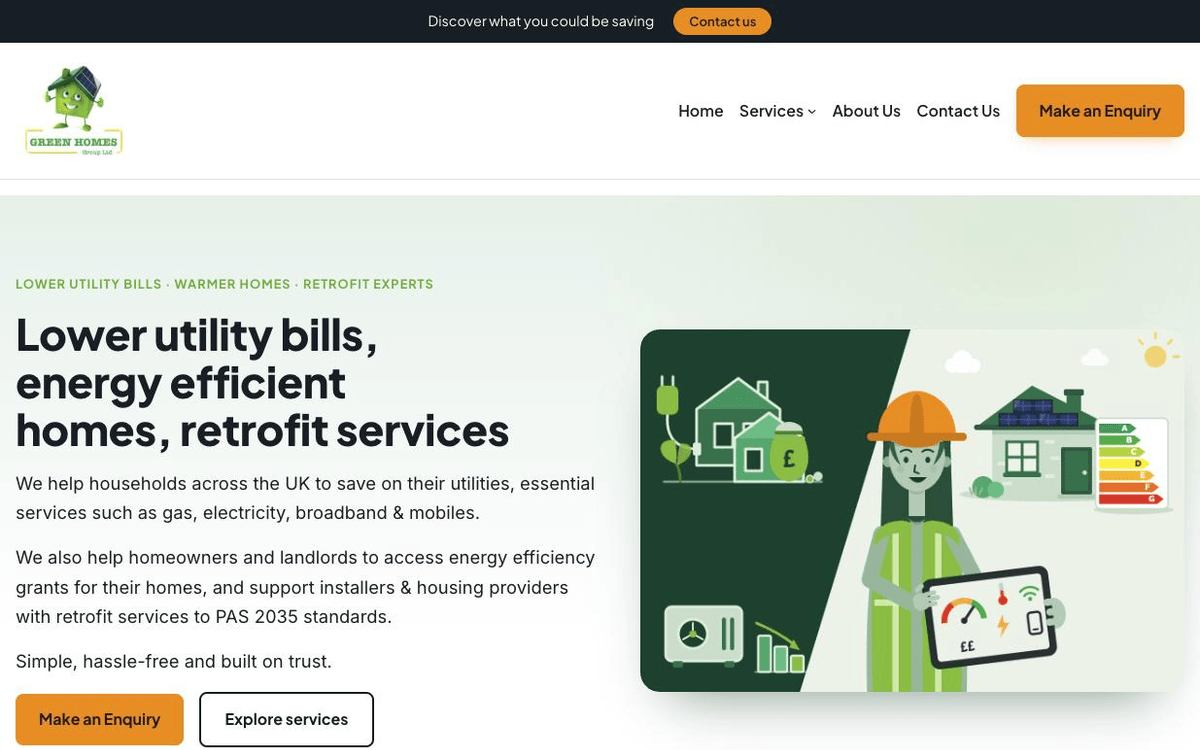 Green Homes Group website