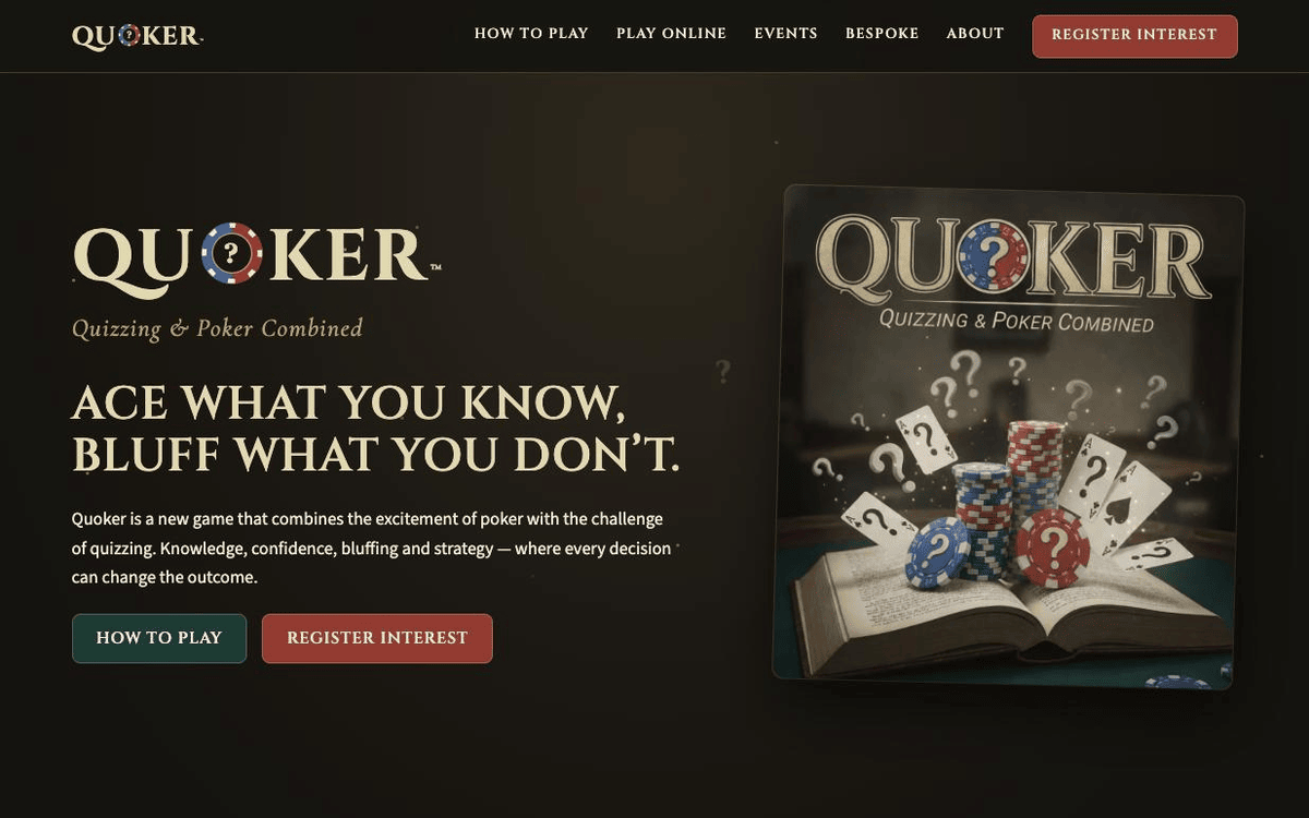 Quoker website